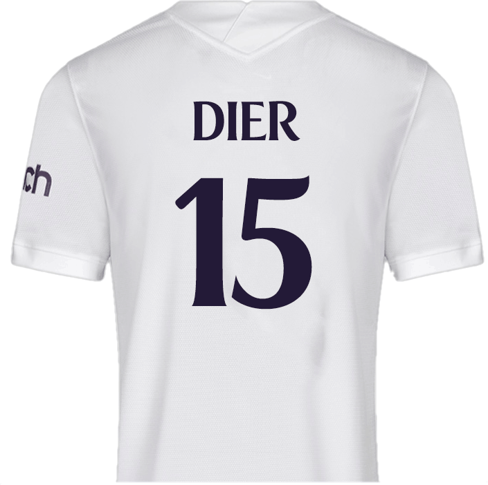 No.15 Dier - Spurs T Shirt No.15 Dier - Spurs T Shirt