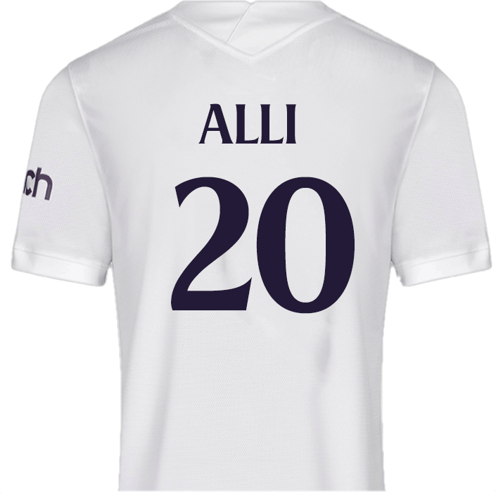 No.20 Alli - Spurs Shirt No.20 Alli - Spurs Shirt