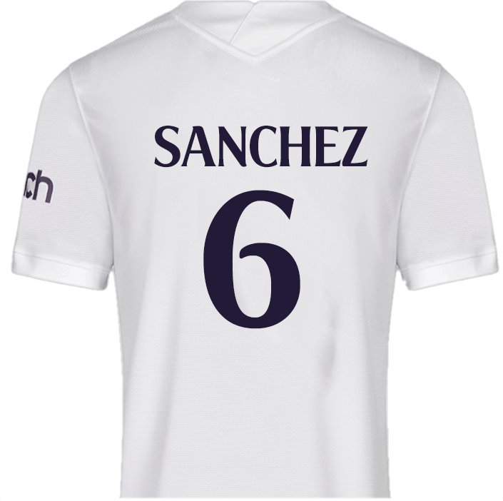 No.6 Sanchez - Spurs Shirt No.6 Sanchez - Spurs Shirt