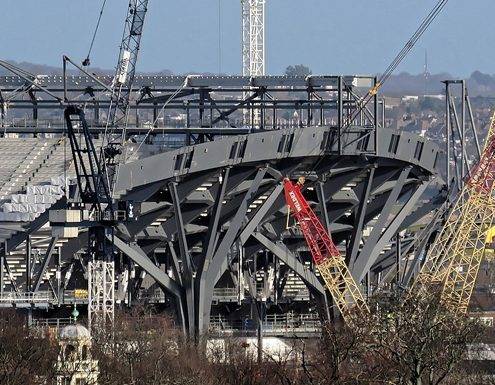 Spurs New Stadium: March Video Update Spurs New Stadium: March Video Update