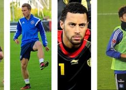 World Cup - Spurs players