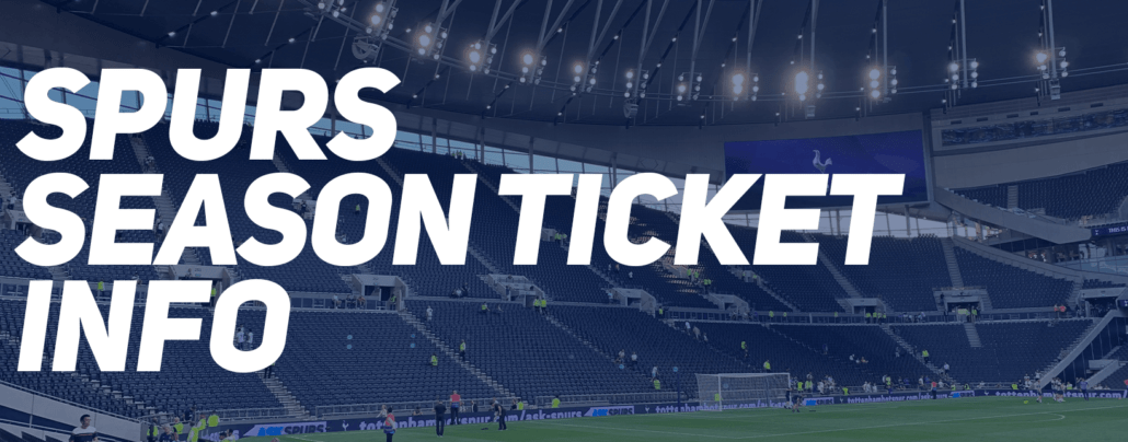 Spurs Season Ticket Info