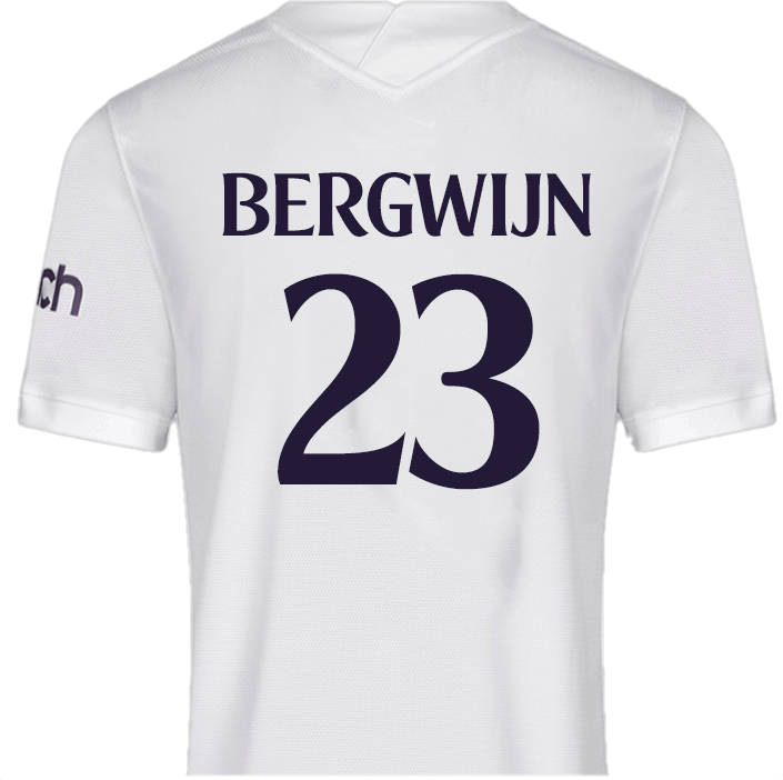 No.23 Bergwijn - Spurs T shirt No.23 Bergwijn - Spurs T shirt