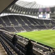 the south stand at Spurs' stadium