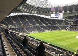the south stand at Spurs' stadium