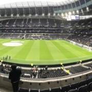 Panoramic View of the Tottenham Hotspur Stadium